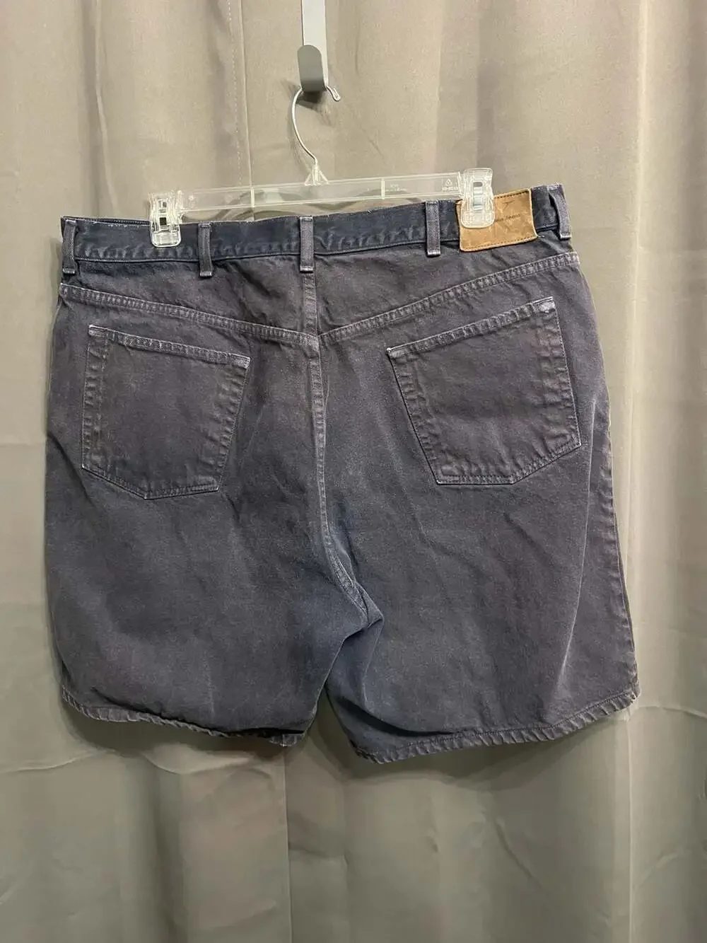 Calvin Klein Jeans Vintage Easy Fit Garment Dye Denim Shorts Size 42